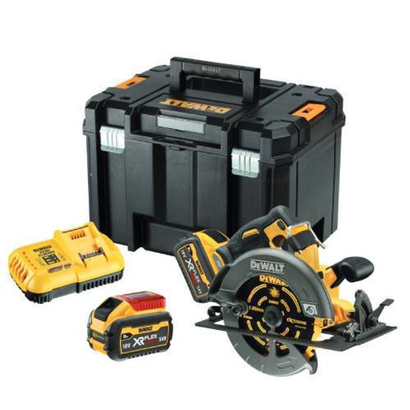 DeWalt DCS578X2 54V XR Cirkelsåg 190mm (2x9,0Ah)