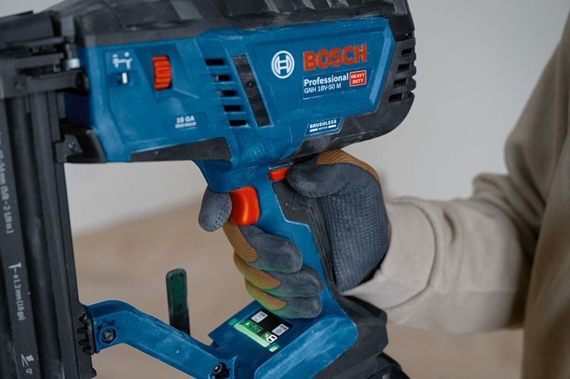 Bosch GNH 18V-50 M Dyckertpistol 18V 1,2mm L-BOXX (utan batterier)
