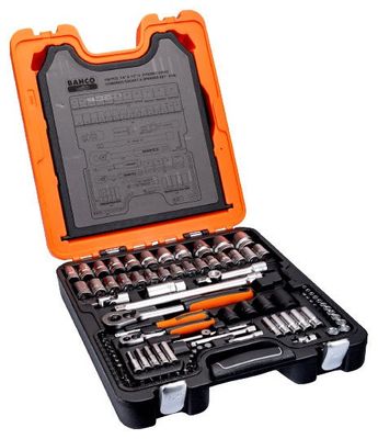 Bahco S108 Hylsnyckelsats 1/2" & 1/4" 108-delar