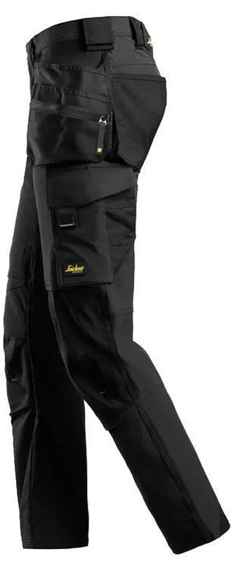Snickers 6271 Arbetsbyxa stretch AllroundWork HP Svart