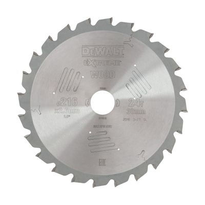 DeWalt Sågklinga 216mm 24T (allmän anv)