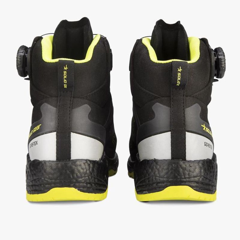 Solid Gear Skyddssko Prime GTX Mid S3 Svart/Gul