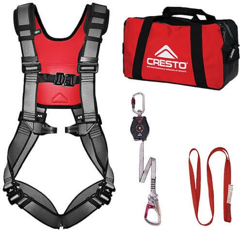 Cresto Fallskyddskit Worker Industrial PRO 2M