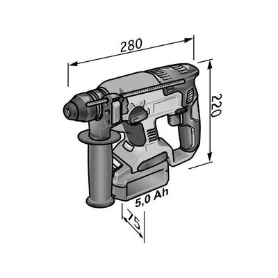 Flex Kombihammare CHE18.0-EC Set