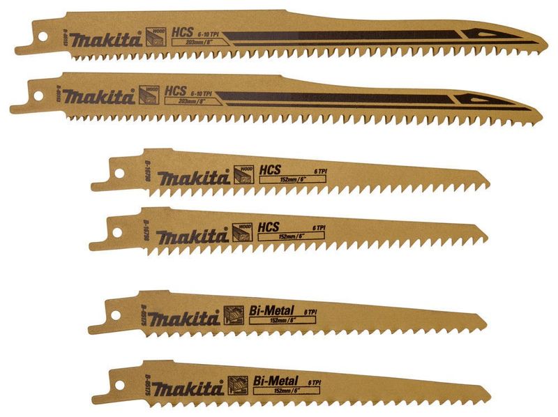 Makita B-44432 Tigersågbladspaket (6-P)