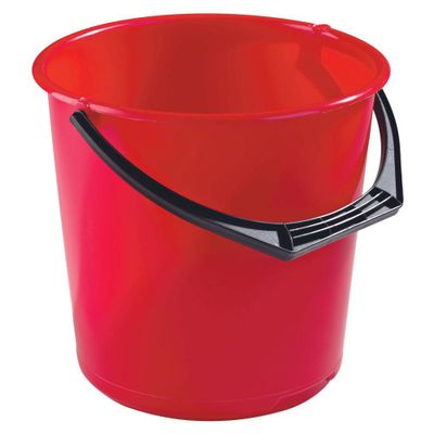 Nordiska Plast Hink 10L Röd 1111 NPL Graderad