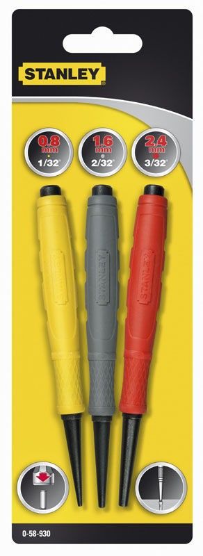 Stanley Spikdrivarset 3-Delar 0-58-930