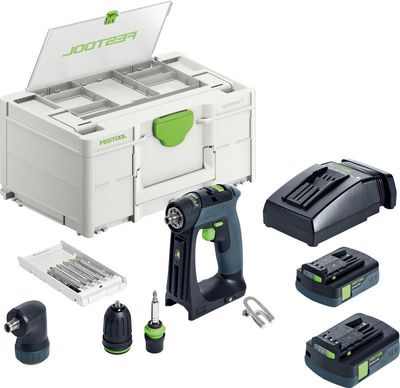 Festool CXS 18 C 3,0-Set Skruvdragare (2x3,0ah)
