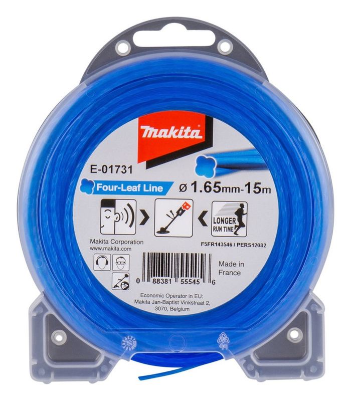 Makita E-01731 Trimmertråd Four-Leaf 1,65mmx15m