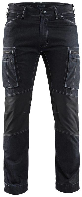 Blåkläder 14591142 Arbetsbyxa med Stretch Marin/Svart D96