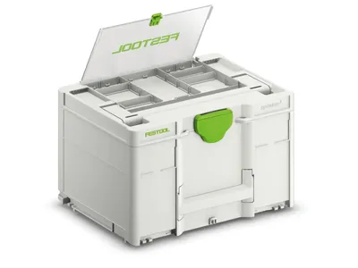Festool Systainer³ SYS3 DF M 237 med fack i locket