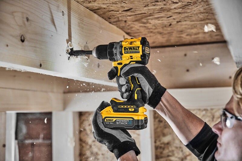 DeWalt DCD800H2T Skruvdragare 18V XR POWERSTACK (2x5,0ah)