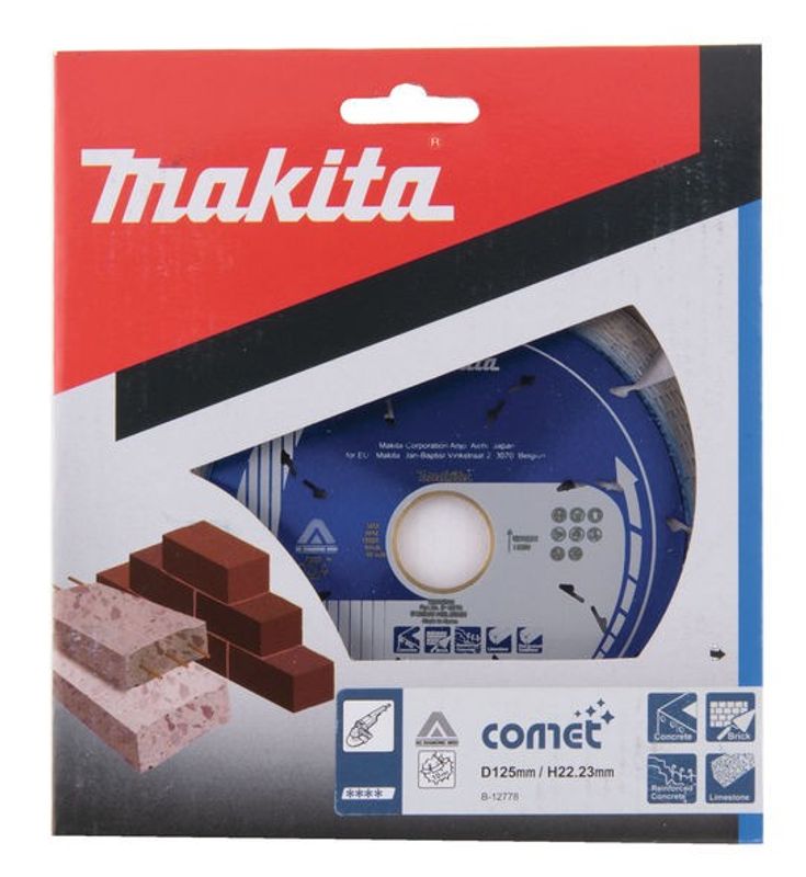 Makita Diamantkapskiva 125mm Comet Rapid (B-12778)