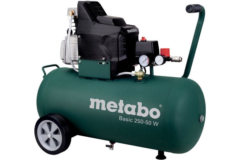 Metabo Basic 250-50 Oljesmord Kompressor 95 l/min 8 bar