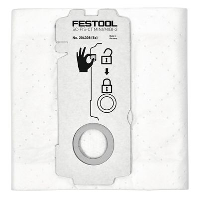 Festool SELFCLEAN filtersäck SC-FIS-CT CT15 / MINI / MIDI-2