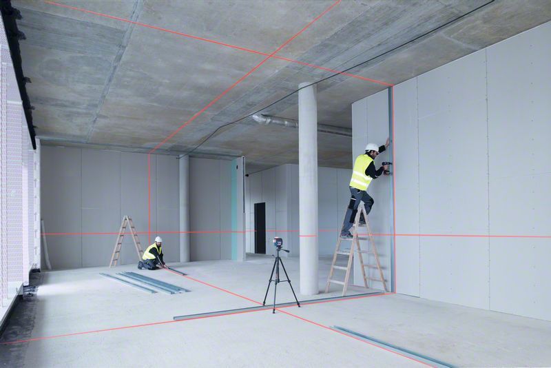 Bosch GLL 3-80 C Kors-/Linjelaser LR7/12V/LB 3x360
