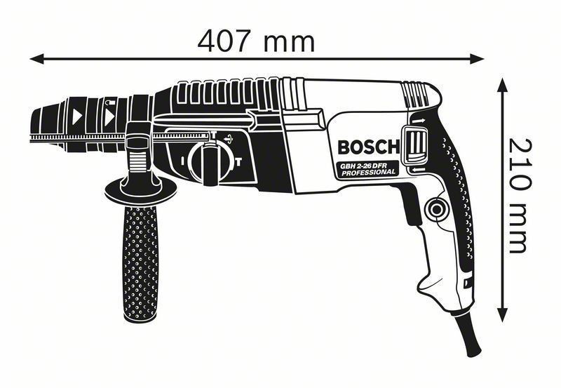 Bosch GBH 2-26 F Borrhammare SDS+
