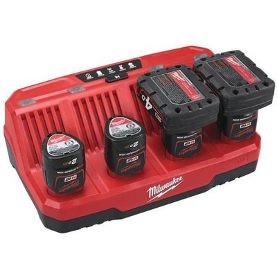 Milwaukee M12 C4 Batteriladdare 12V