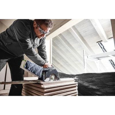 Festool 18 V HKC 55 5,0 EBI-Plus-SCA Battericirkelsåg 18V (2x5,0ah)