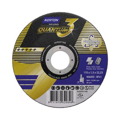 Norton kapskiva Quantum 3 125X1, 0X22 T41