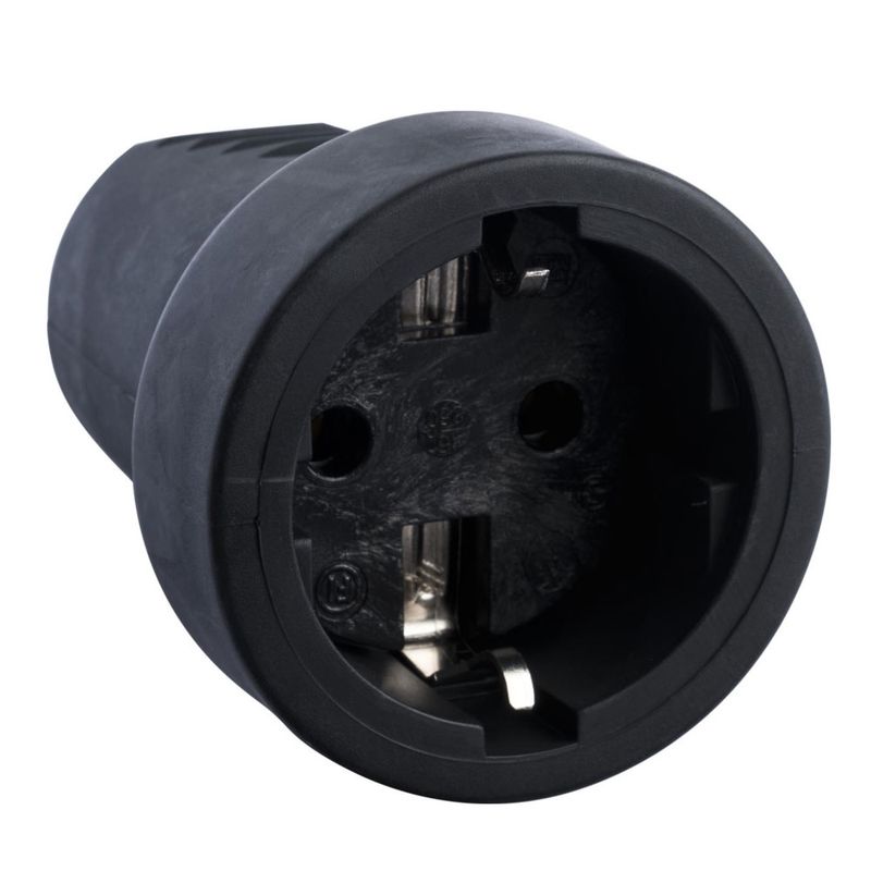 Gelia Skarvuttag jordat gummi med brytskydd