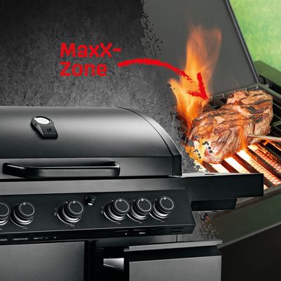 Landmann Cool Black 5.2 MaxX gasolgrill backburner 5-brännare