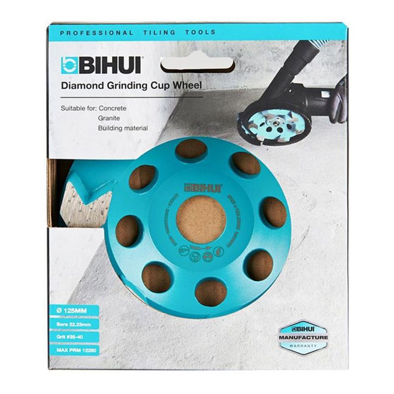 BIHUI Diamantslipskål  Arrow 125mm