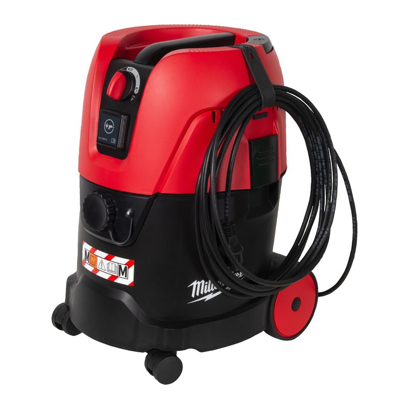 Milwaukee AS 2-250EM Dammsugare M-klass 1200W (25L)