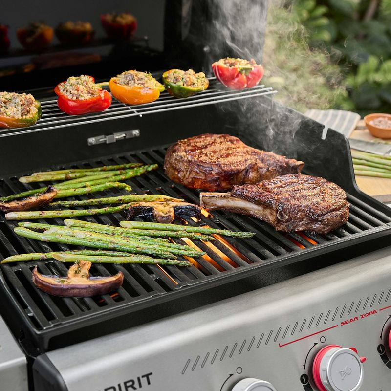 Weber Spirit E-435 Gasolgrill 4-brännare