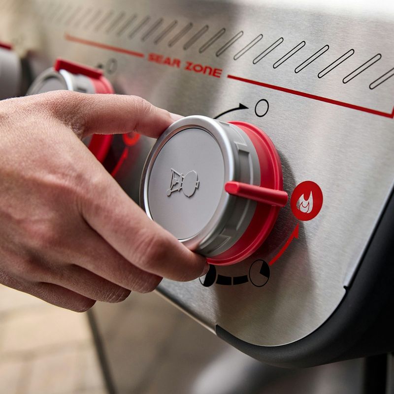 Weber Spirit E-435 Gasolgrill 4-brännare