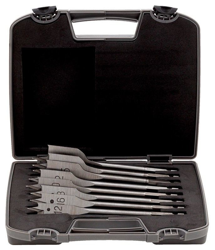 Bahco 9629-SET-8 Flatborrsats – För träbearbetning