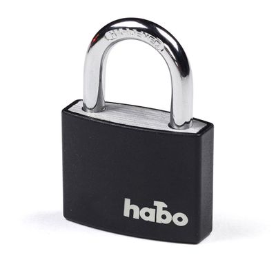 Habo Hänglås 703-40 Svart SB