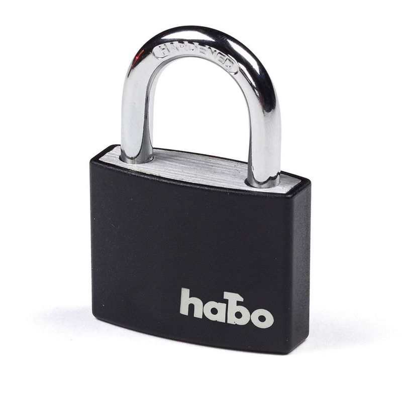 Habo Hänglås 703-40 Svart SB