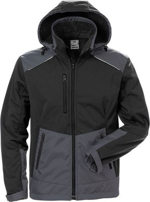 Fristads Softshell vinterjacka stretch 4060 CFJ Svart/Grå
