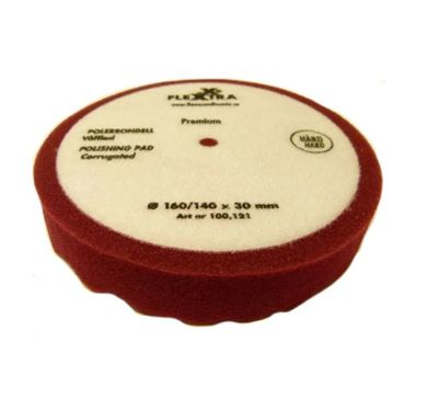 Flexxtra Polerrondell Våfflad Hård 160mm
