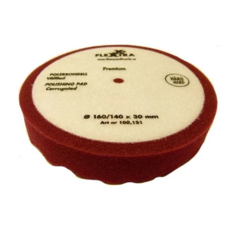 Flexxtra Polerrondell Våfflad Hård 160mm
