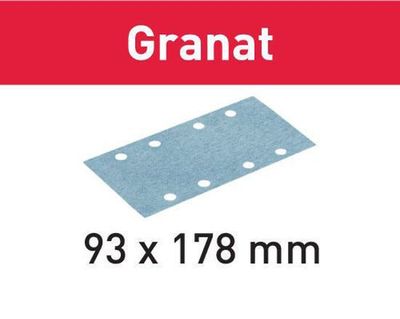 Festool Slippapper STF 93X178 Granat 40-240K