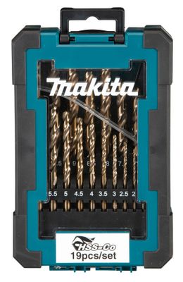 Makita D-67561 HSS-Co Metallborrset 19-delar