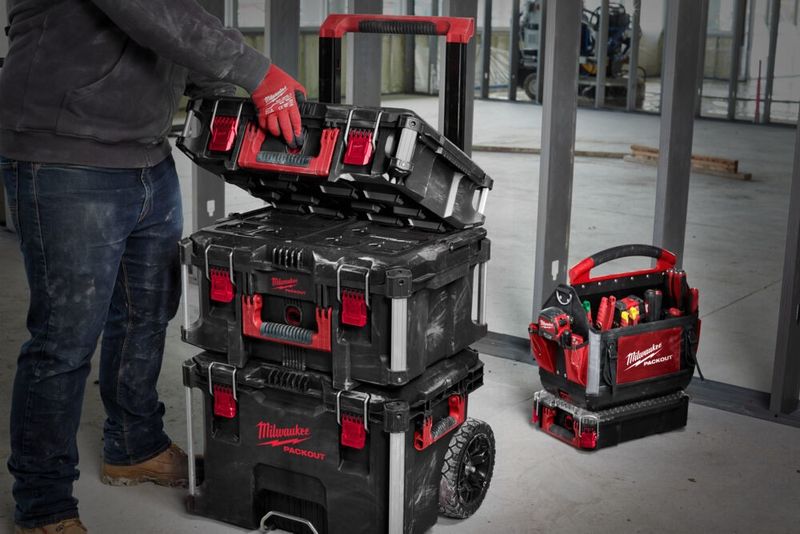 Milwaukee Packout Verktygskärra 3-del