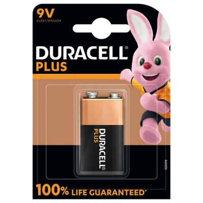 Duracell Batteri Plus Power 9V 1PK