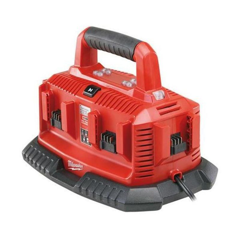 Milwaukee M1418C6 Multiladdare upp till 6st batterier 14-18V