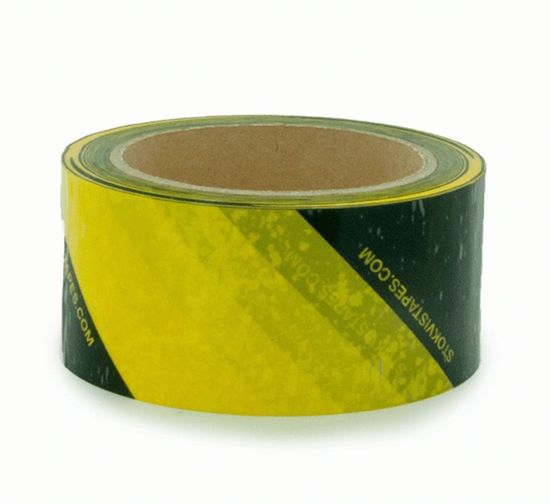 Stokvis Fasadmaskeringstejp Gul/Svart 50mmx33m