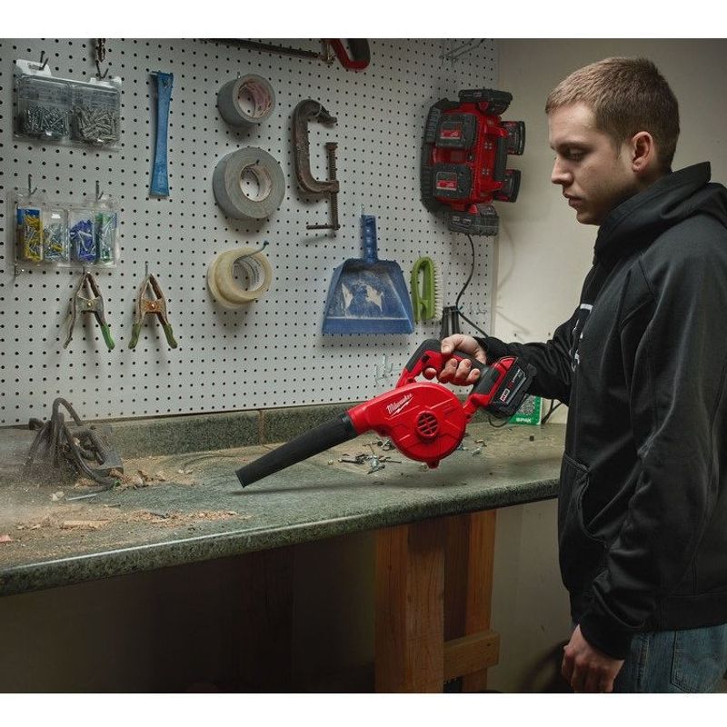 Milwaukee M18 BBL-0 Luftblås 18V (Naken)