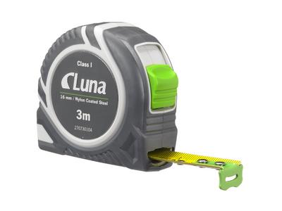 Luna LPL Måttband Push Lock 3m