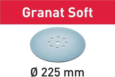 Festool Slippapper STF D225 GR S/25 Granat Soft