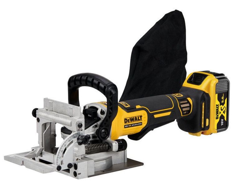 DeWalt DCW682P2 Lamellfräs 18V XR T-STAK (2x5,0ah)
