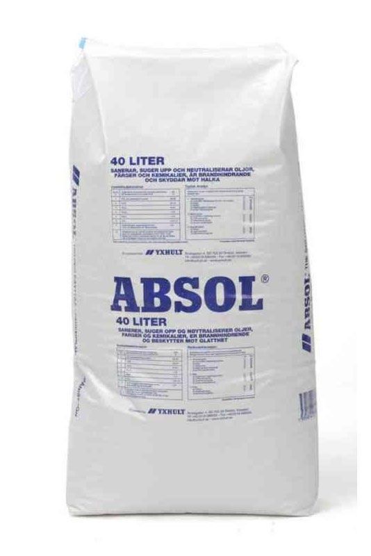 Absol Absorberingsgranulat 16KG 20L