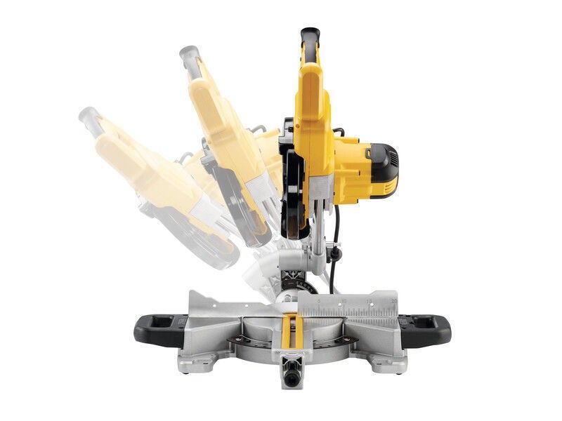 DeWalt DWS774EXB Kapsåg 1400W 216mm XPS + 3st extra sågklingor