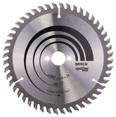 Bosch Cirkelsågsklinga 160x20x16 48T