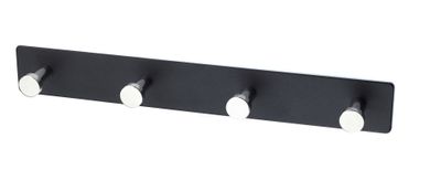Habo Krokrad 1368-4 Svart/Krom SB